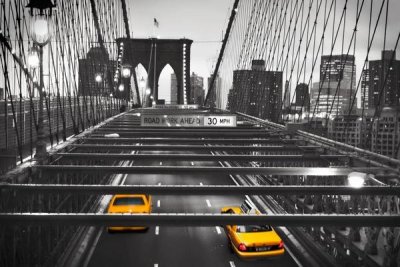 Anonymous - Taxi on Brooklyn Bridge, NYC