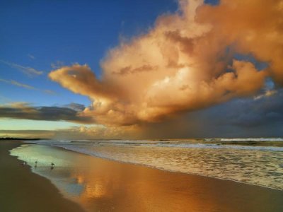 Frank Krahmer - Sunset on the ocean, New South Wales, Australia