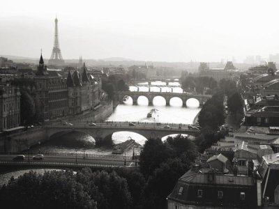 Michel Setboun - Bridges over the Seine river, Paris