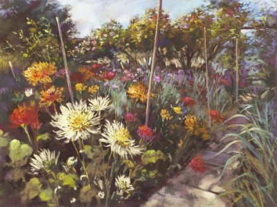 Nel Whatmore - Dusk in the Walled Garden