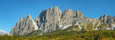 Frank Krahmer - Pomagagnon and larches in autumn, Cortina d'Ampezzo, Dolomites, Italy