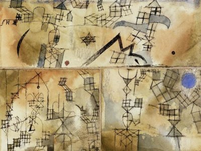 Paul Klee - Three-Part Composition