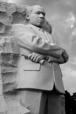 Carol Highsmith - Martin Luther King, Jr. Memorial, Washington, D.C. - Black and White Variant