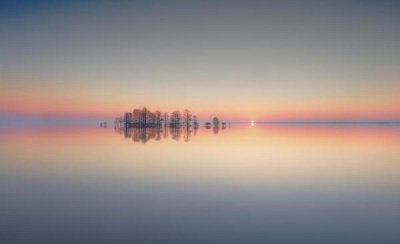 Liyun Yu - Dawn At Lake Mattamuskeet