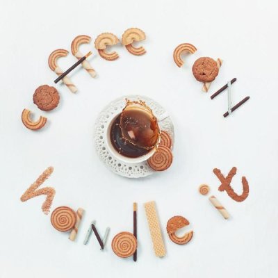 Dina Belenko - Food Lettering: Coffee Can Handle It