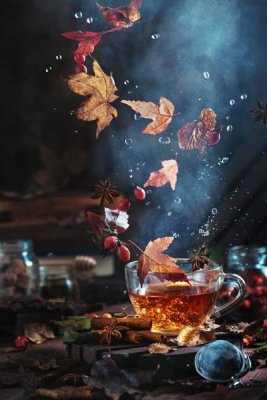 Dina Belenko - Briar Tea With Autumn Swirl