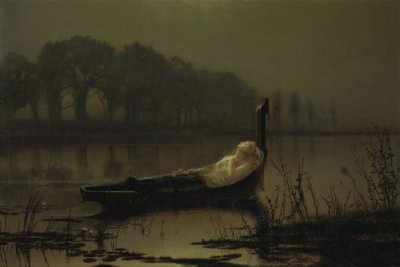 John Atkinson Grimshaw - The Lady of Shalott