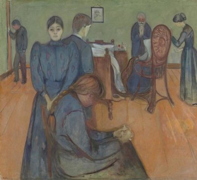 Edvard Munch - Death in the Sickroom, 1893