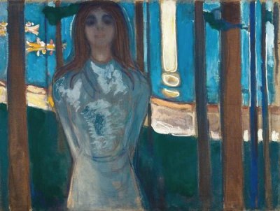 Edvard Munch - The Voice / Summer Night, 1896