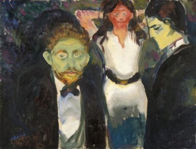 Edvard Munch - Jealousy, 1907