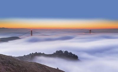 Jenny Qiu - The Golden Gate Bridge in the Fog