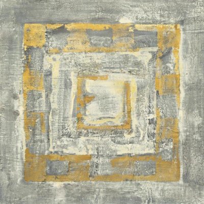 Albena Hristova - Gold Tapestry II Gold and White