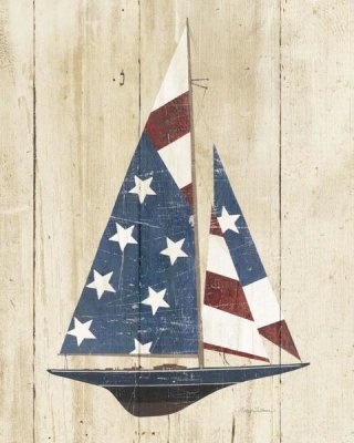 Avery Tillmon - American Flag Sailboat