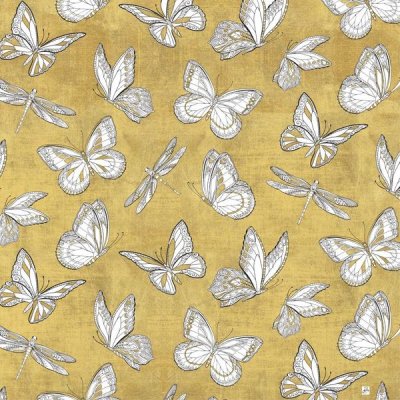 Daphne Brissonnet - Color my World Butterfly Pattern Gold