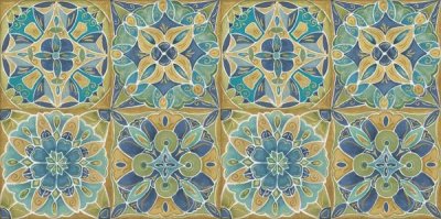 Daphne Brissonnet - Mexican Tiles Pattern