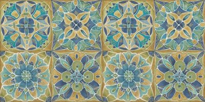 Daphne Brissonnet - Mexican Tiles Pattern
