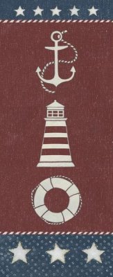 David Carter Brown - Coastal Americana Panel I