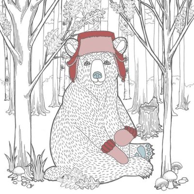 Elyse DeNeige - Color the Forest Color I