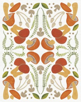 Elyse DeNeige - Retro Mushroom Otomi