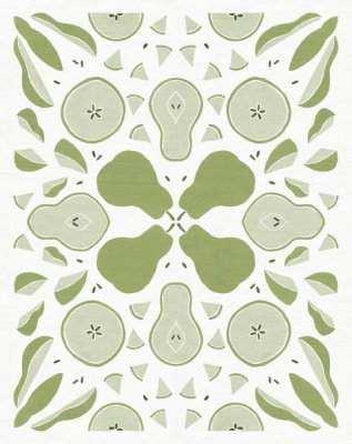 Elyse DeNeige - Retro Pear Otomi Monotone