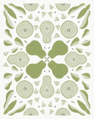 Elyse DeNeige - Retro Pear Otomi Monotone