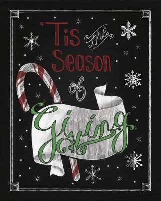 Elyse DeNeige - Christmas Chalkboard III