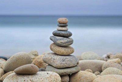 Katherine Gendreau - Stonewall Beach Cairn