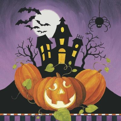Lisa Audit - Happy Haunting House on Pumpkins