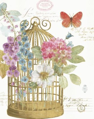 Lisa Audit - Rainbow Seeds Romantic Birdcage II