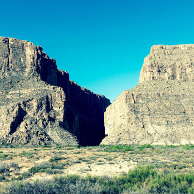 Carol Highsmith - Big Bend: Santa Elena Canyon