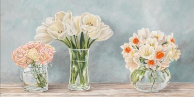 Remy Dellal - Fleurs et Vases Aquamarine