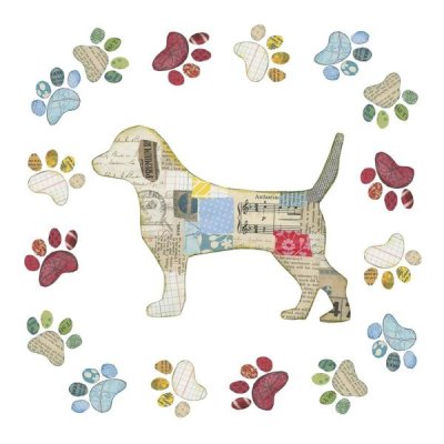 Courtney Prahl - Good Dog IV Sq with Border