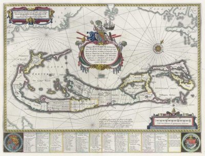 William Janzoon Blaeu - Bermuda, 1638