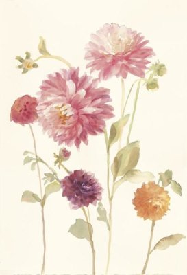 Danhui Nai - Watercolor Flowers VI