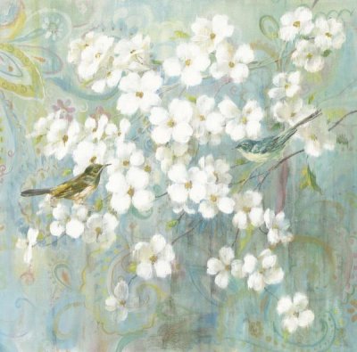 Danhui Nai - Spring Dream II Teal Bird