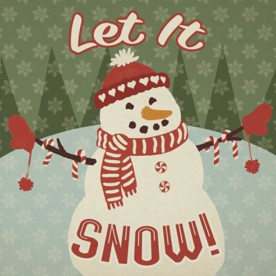 Janelle Penner - Retro Christmas VII Let It Snow