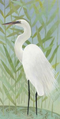 Kathrine Lovell - Egret by the Shore II