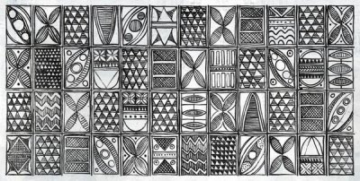 Kathrine Lovell - Patterns of the Amazon I BW