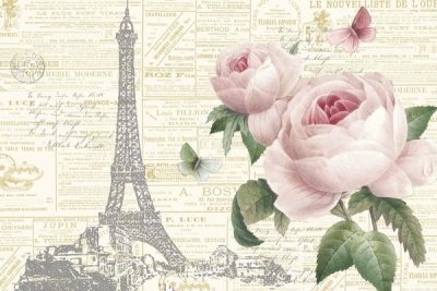 Katie Pertiet - Roses in Paris I