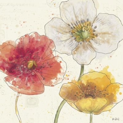 Katie Pertiet - Painted Poppies IV