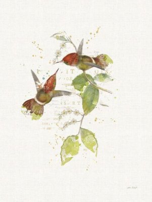 Katie Pertiet - Colorful Hummingbirds II