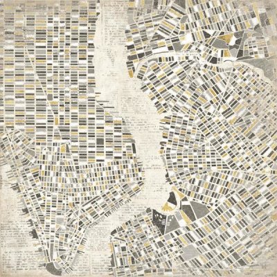 Laura Marshall - Neutral New York Map