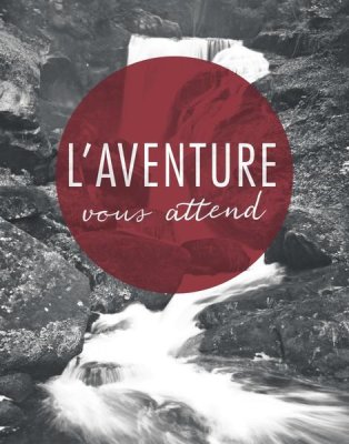 Laura Marshall - Adventure is Out There Red French
