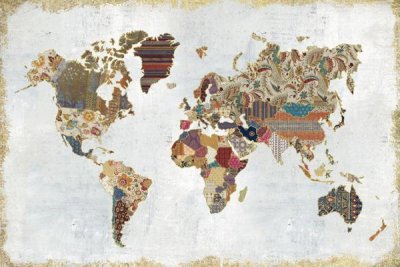 Laura Marshall - Pattern World Map