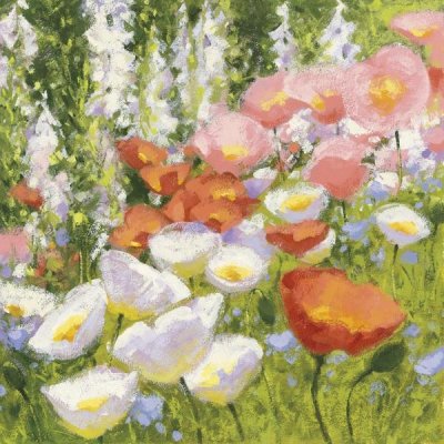 Shirley Novak - Garden Pastels II