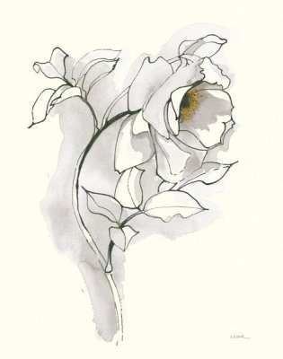 Shirley Novak - Carols Roses III Soft Gray