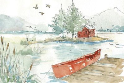 Anne Tavoletti - Lakehouse II Red