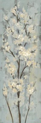 Silvia Vassileva - Almond Branch II on Light Blue