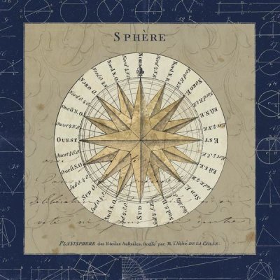 Sue Schlabach - Sphere Compass Blue