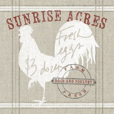 Sue Schlabach - Farm Linen Rooster